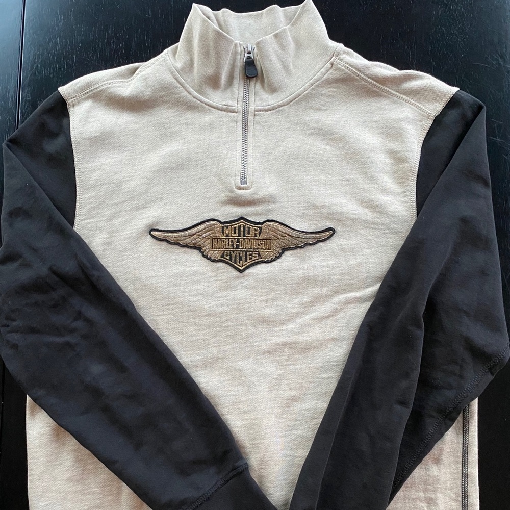 Harley-Davidson 1/4 Zip Sweatshirt